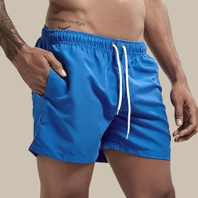 Nile | Men's Drawstring Beach Shorts with Pockets