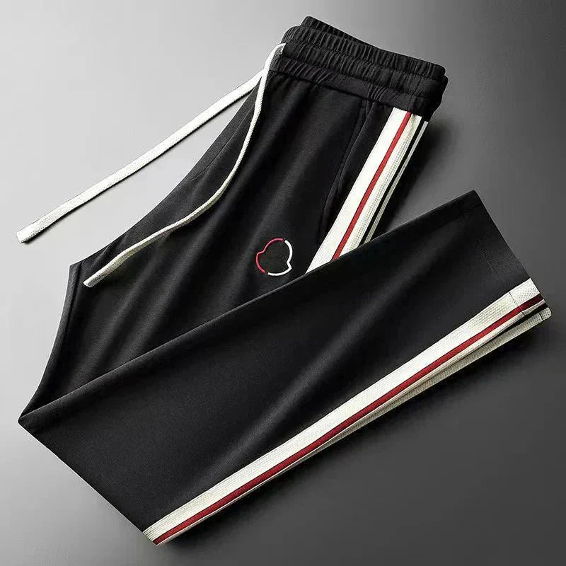 Orion | Men's Contrast Stripe Athletic Jacket & Pants Set