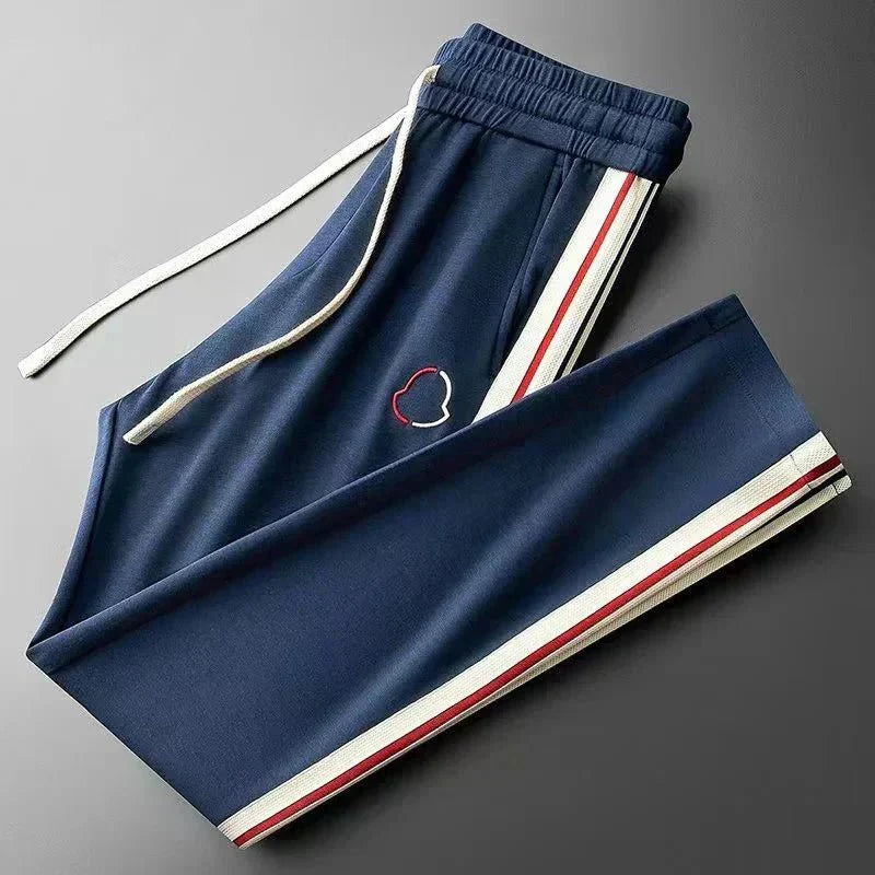 Orion | Men's Contrast Stripe Athletic Jacket & Pants Set