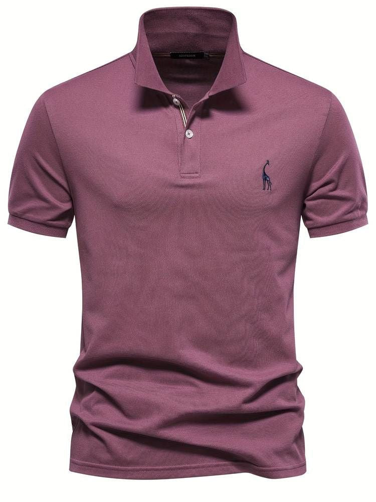 Donny | Men's Short Sleeve Cotton Golf Polo Shirt