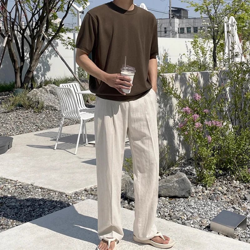 Apollo | Men's Drawstring Waist Summer Pants
