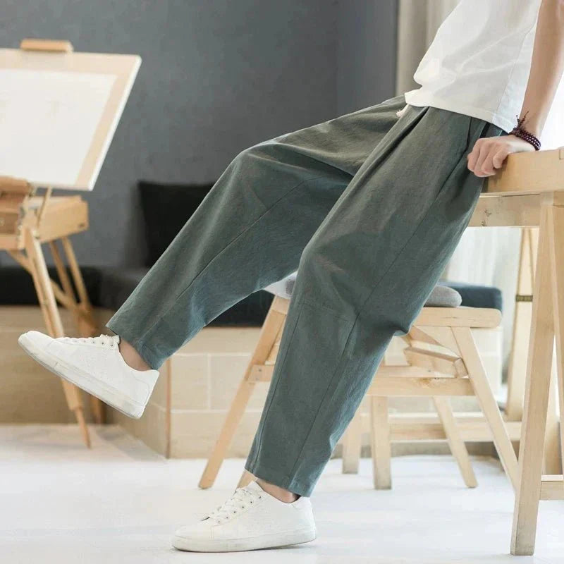 Apollo | Men's Drawstring Waist Summer Pants
