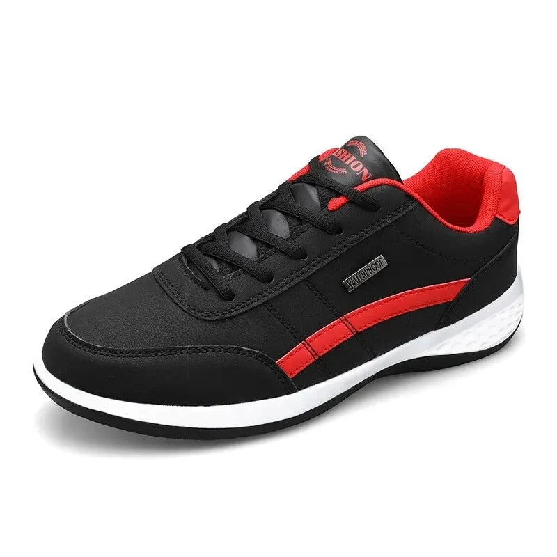 Jojo | Men's Two-Tone Low-Top Synthetic Leather Sneakers