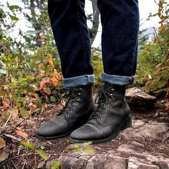 Liam | Men's Lace-Up Leather Ankle Boots