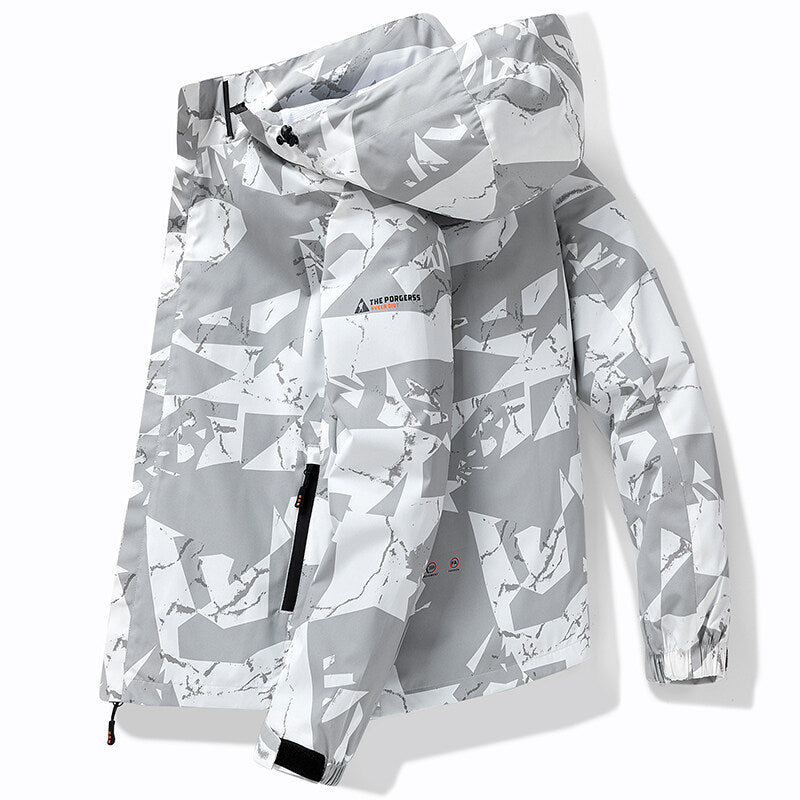 Yohan | Men's Outdoor Zip-Up Hooded Jacket