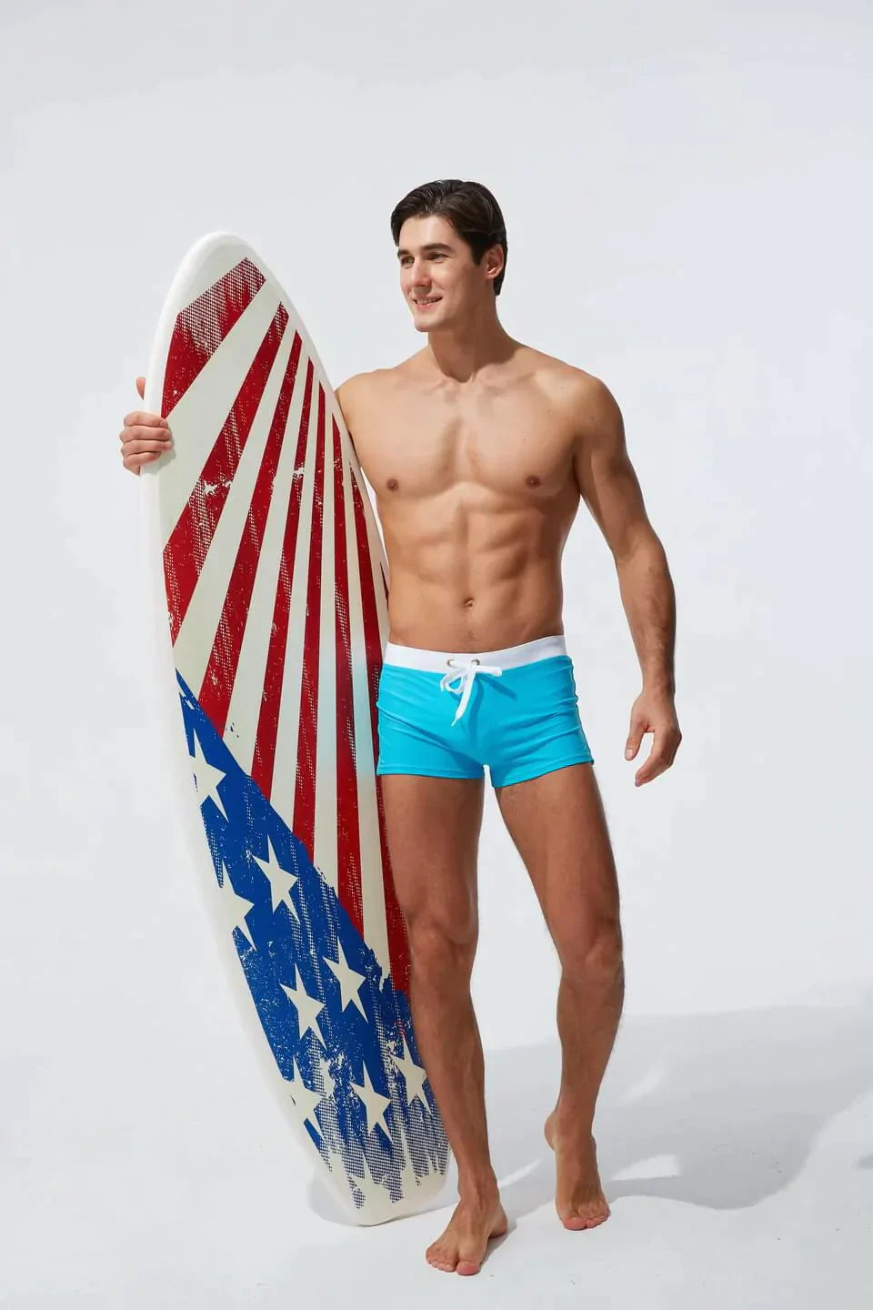 Marlo | Men's Quick-Dry Drawstring Swim Trunks