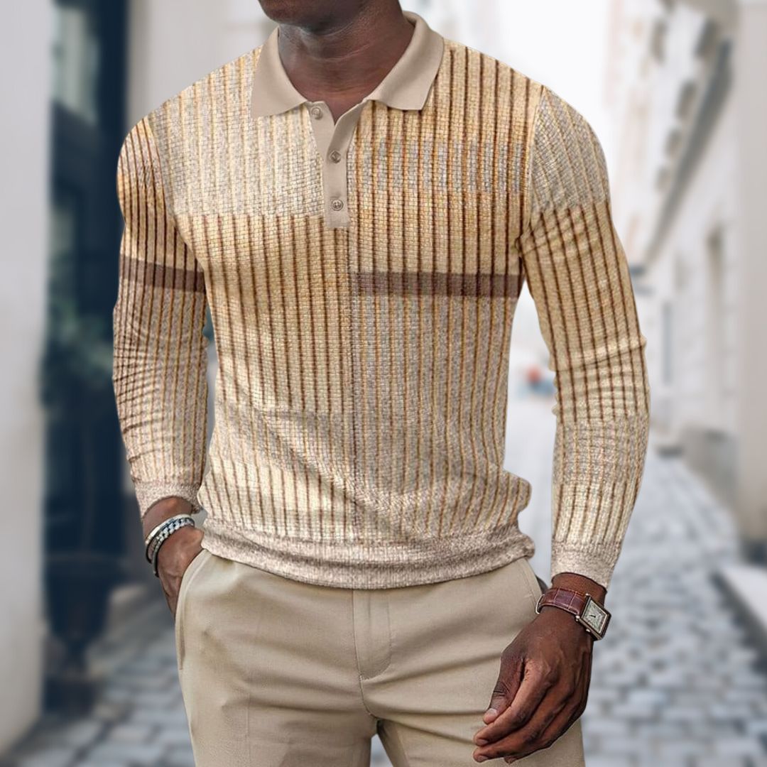 Irwin | Men's Slim Fit Striped Dress Shirt
