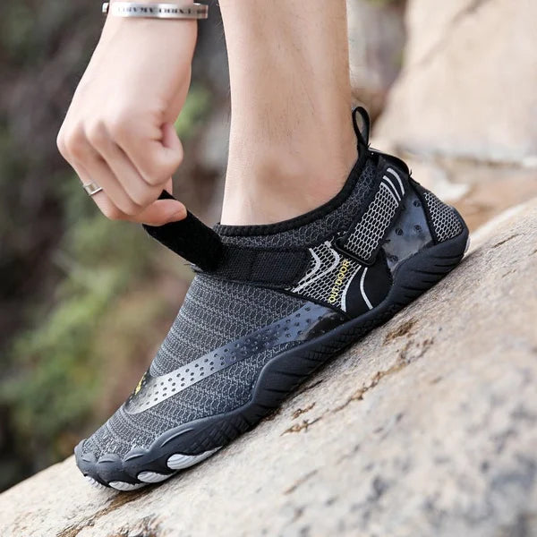 Cain | Men's Lightweight Aqua Shoes with Side Velcro Closure
