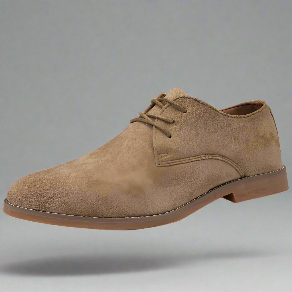 Kris | Men's Suede Oxford Lace-Up Dress Shoes