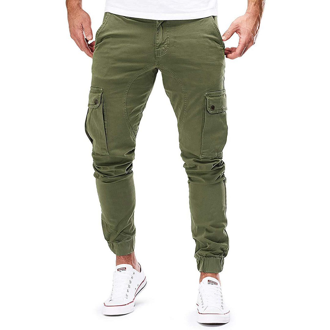 Keanu | Men's Multi-Pocket Ankle Cuff Joggers