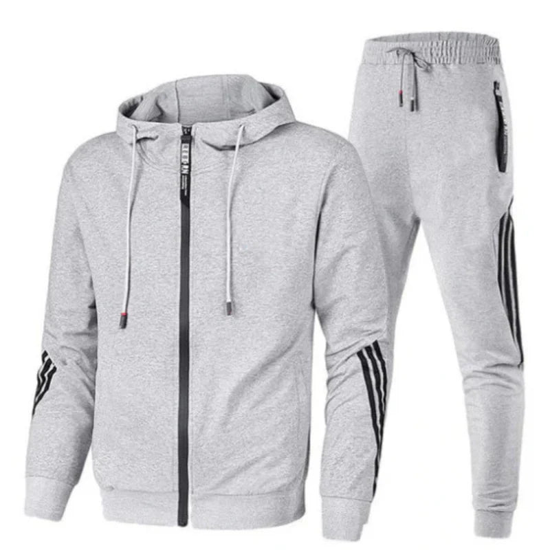 Aaron | Men's Full-Zip Hoodie & Jogger Tracksuit Set