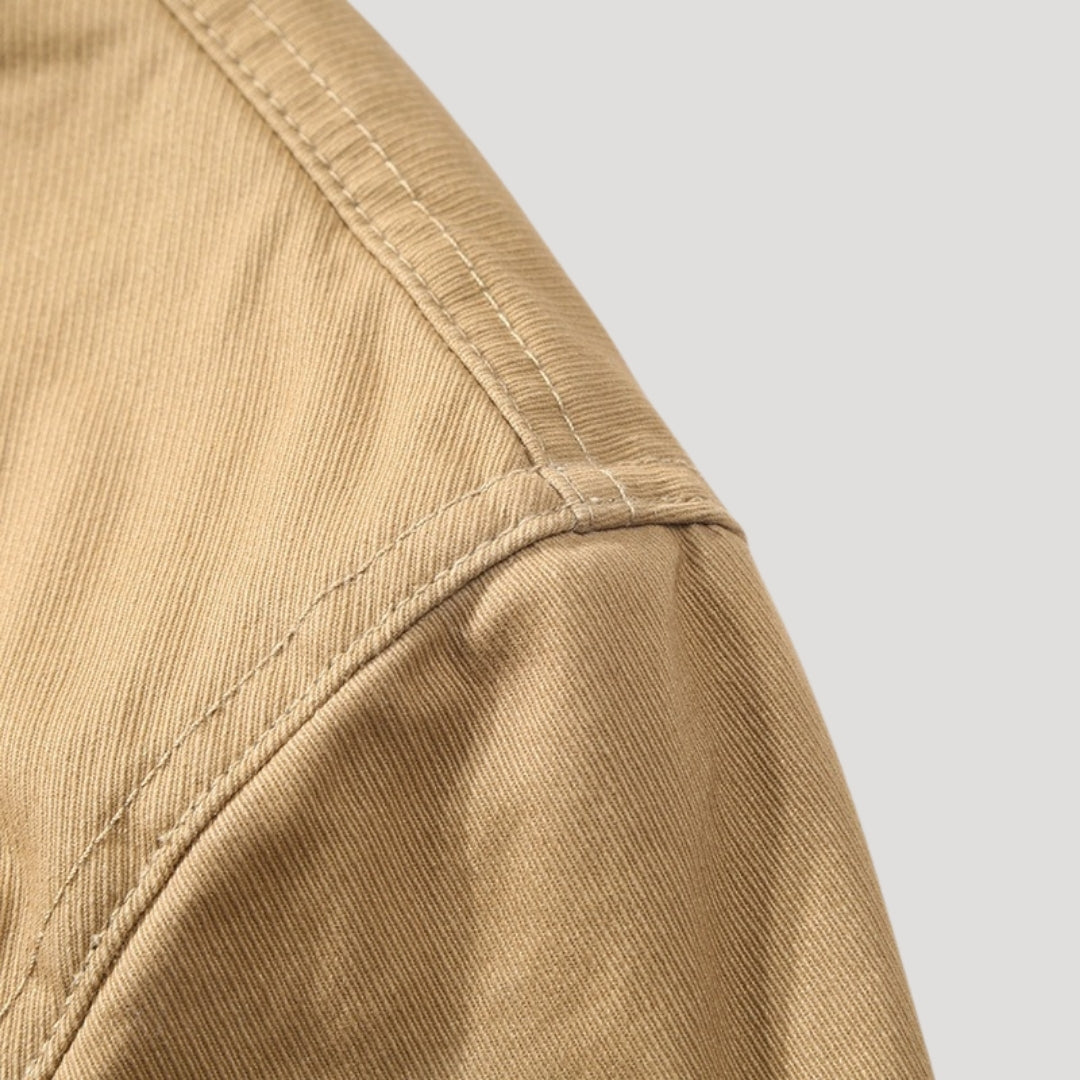 Saint | Men's Fleece Lined Button Front Winter Jacket
