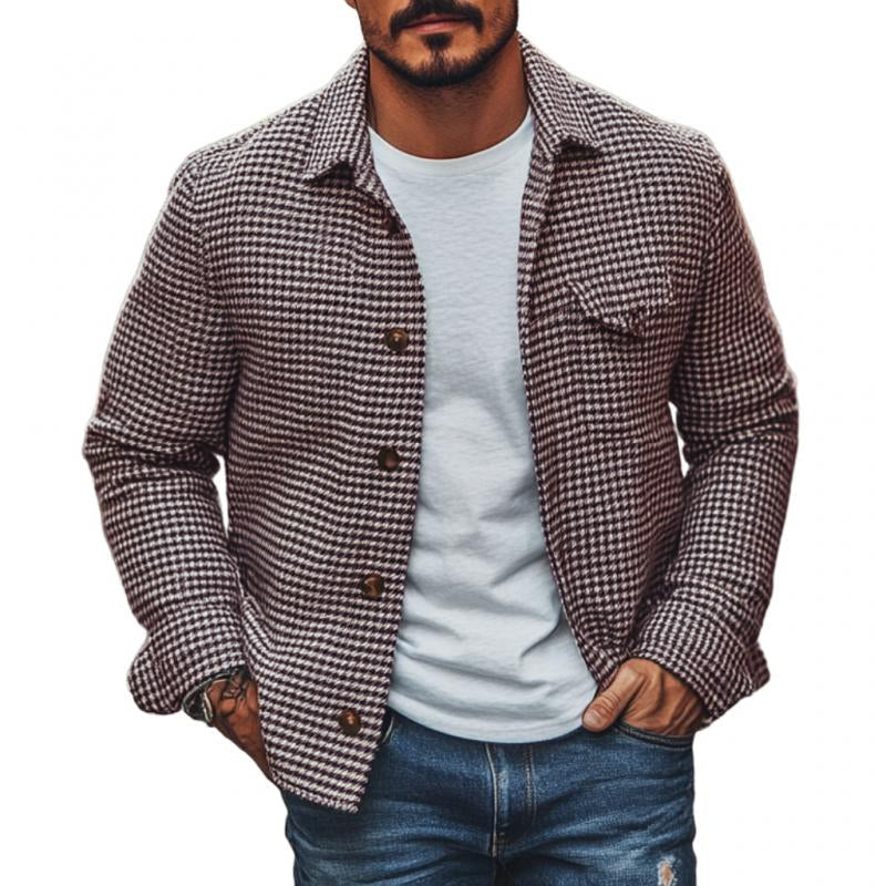 Tommy | Men's Long Sleeve Patch Pocket Overshirt