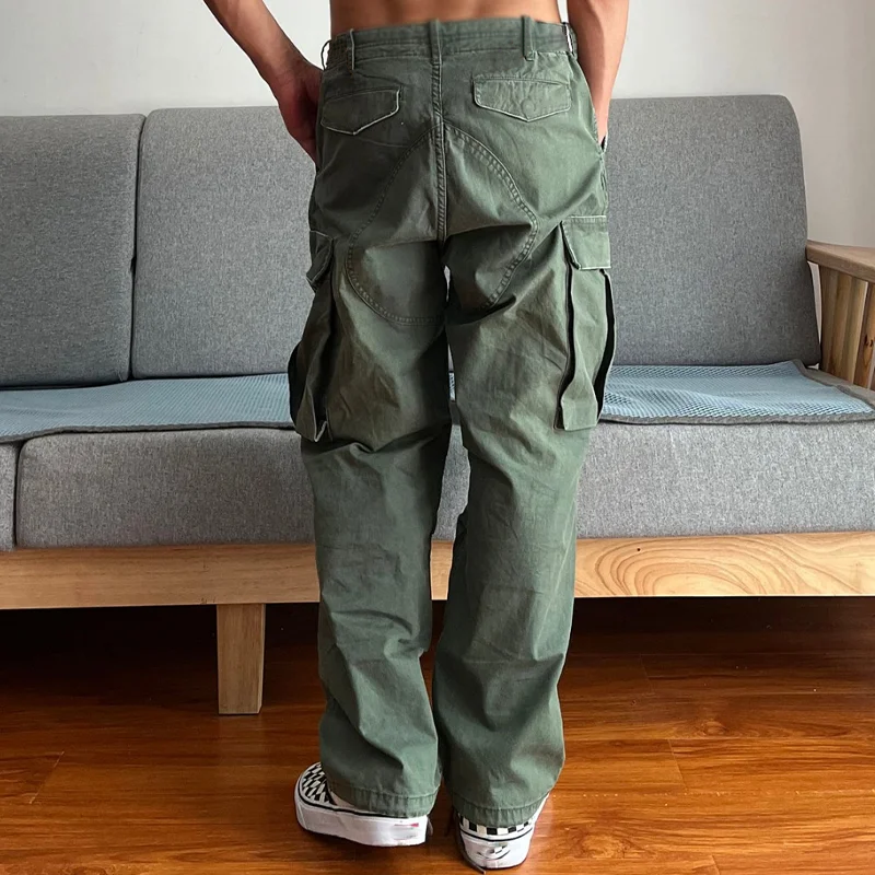 Chino | Men's Loose Fit Washed Cargo Pants