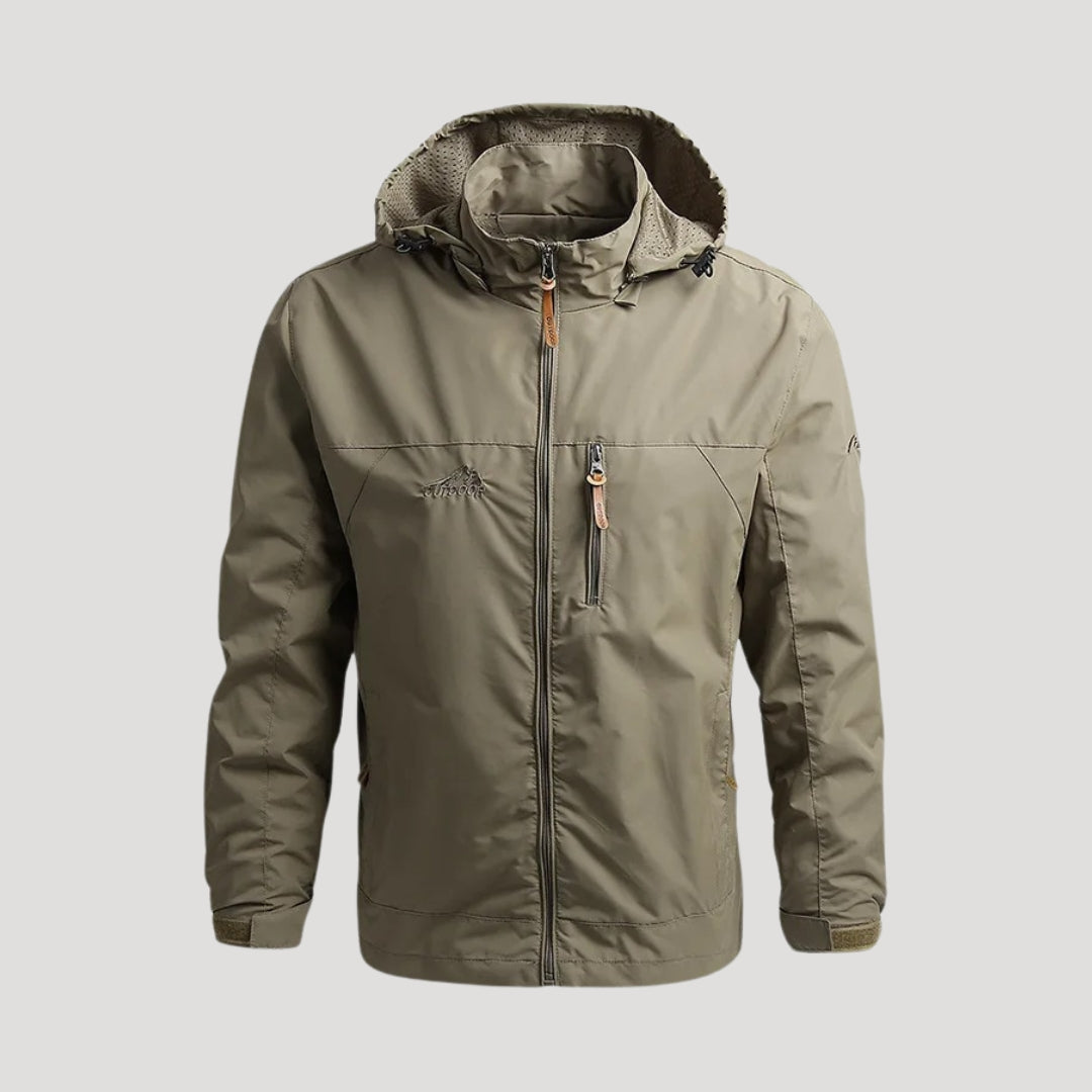 Shawn | Men's Lightweight Waterproof Hooded Rain Jacket