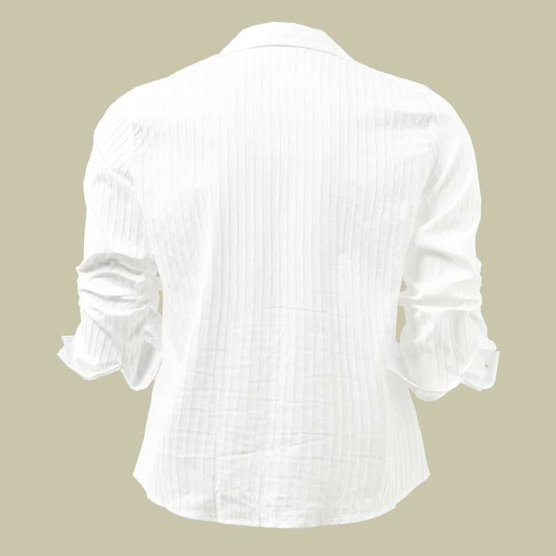 Cullen | Men's Striped Long Sleeve Linen Shirt