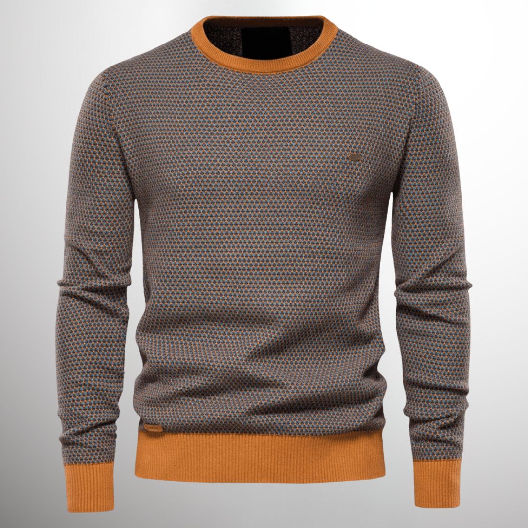Paulo | Men's Color-Block Knit Sweater