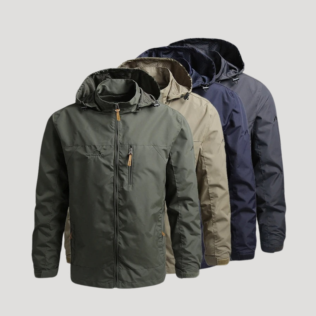Shawn | Men's Lightweight Waterproof Hooded Rain Jacket