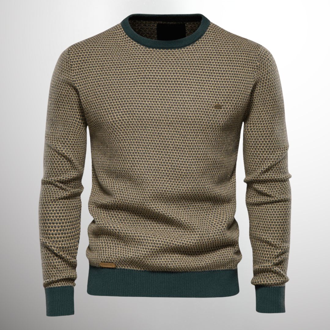 Paulo | Men's Color-Block Knit Sweater