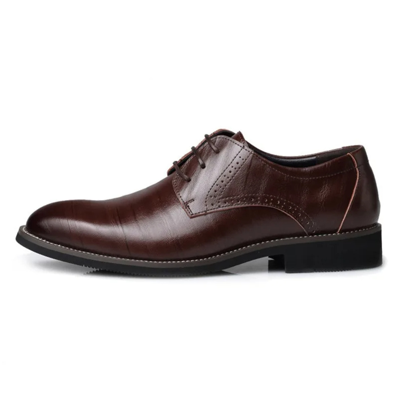 Aster | Men's Classic Vegan Leather Oxford Lace-Up Dress Shoes