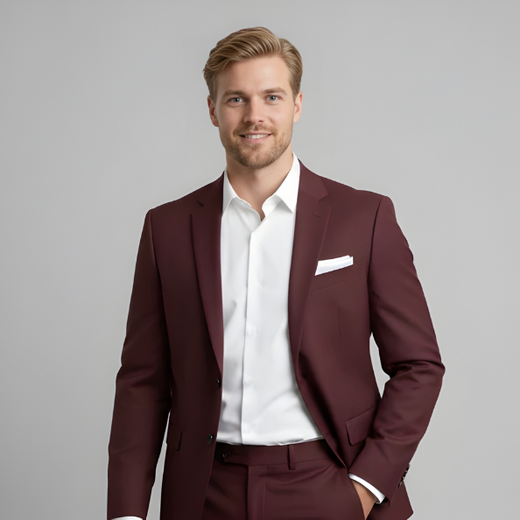 Jace | Men's Tailored Slim Fit Two-Piece Formal Suit