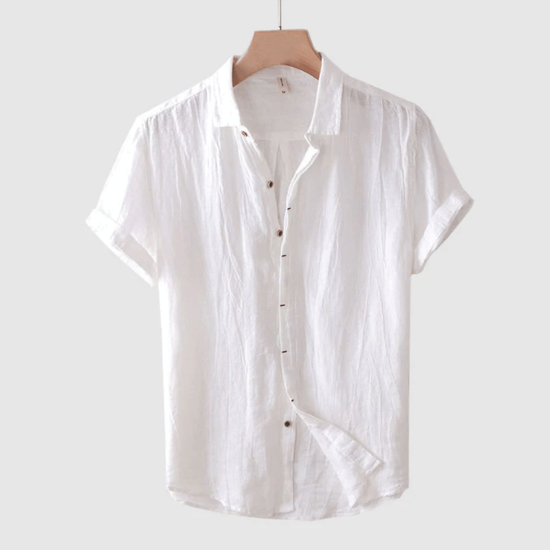 Camden | Men's Short Sleeve Linen Summer Shirt