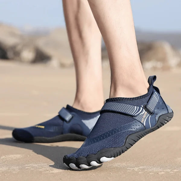 Cain | Men's Lightweight Aqua Shoes with Side Velcro Closure