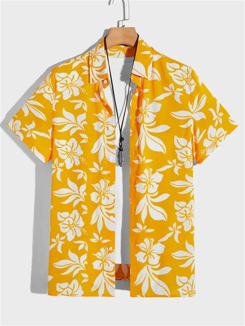 Robin |  Men's Short Sleeve Hawaiian Shirt
