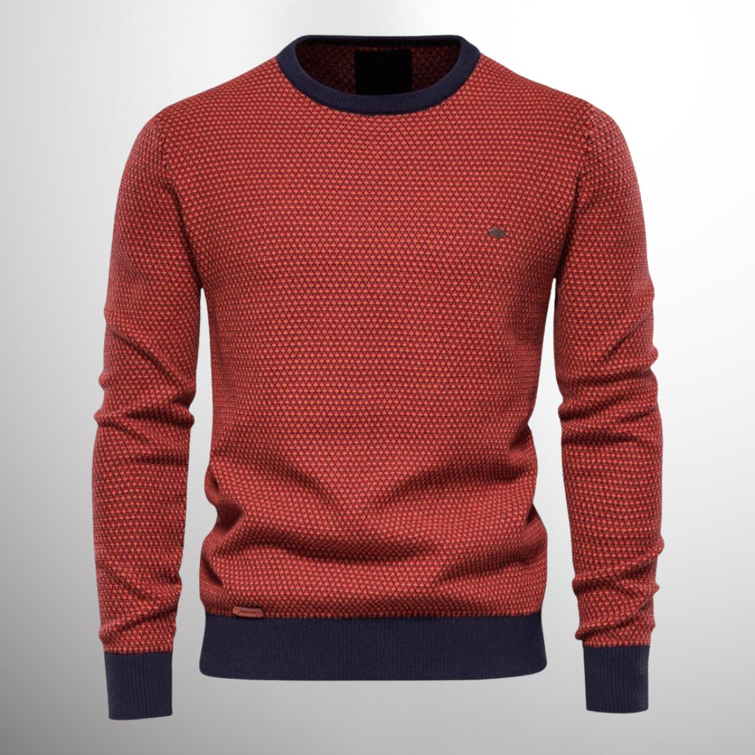 Paulo | Men's Color-Block Knit Sweater