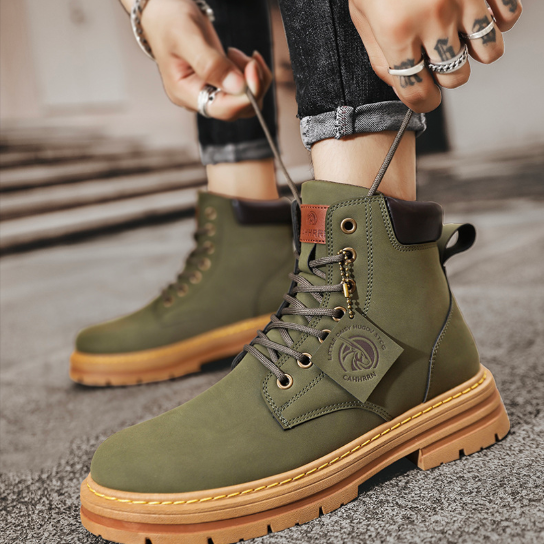 Jermon | Men's High-Top Leather Boots