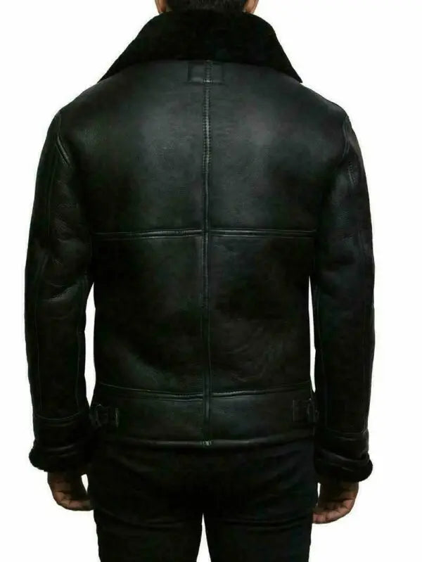 Noah | Men's Faux Leather Bomber Jacket