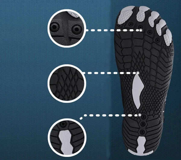Cain | Men's Lightweight Aqua Shoes with Side Velcro Closure