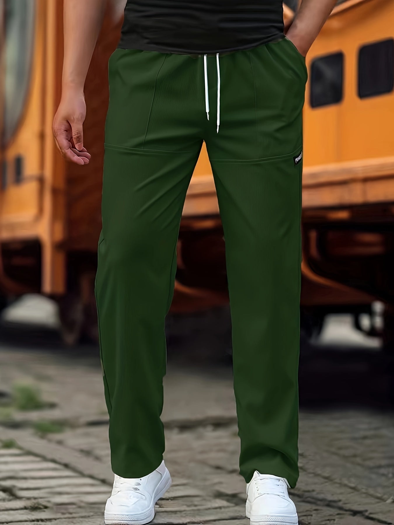 Pascal | Men's Slim Fit Drawstring Joggers with Pockets
