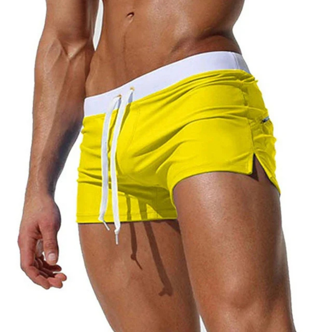 Marlo | Men's Quick-Dry Drawstring Swim Trunks