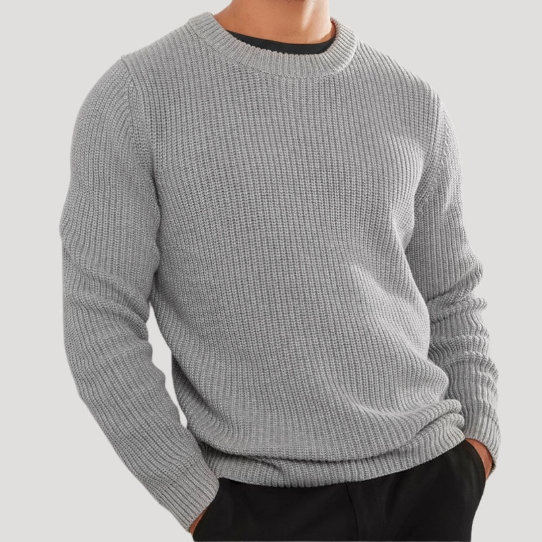 Shane | Men's Wool Blend Crew Neck Winter Sweater