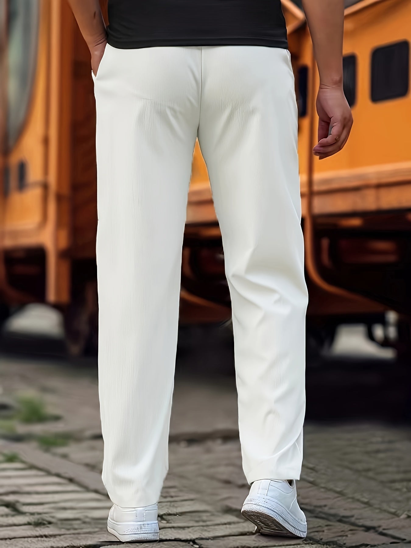 Pascal | Men's Slim Fit Drawstring Joggers with Pockets