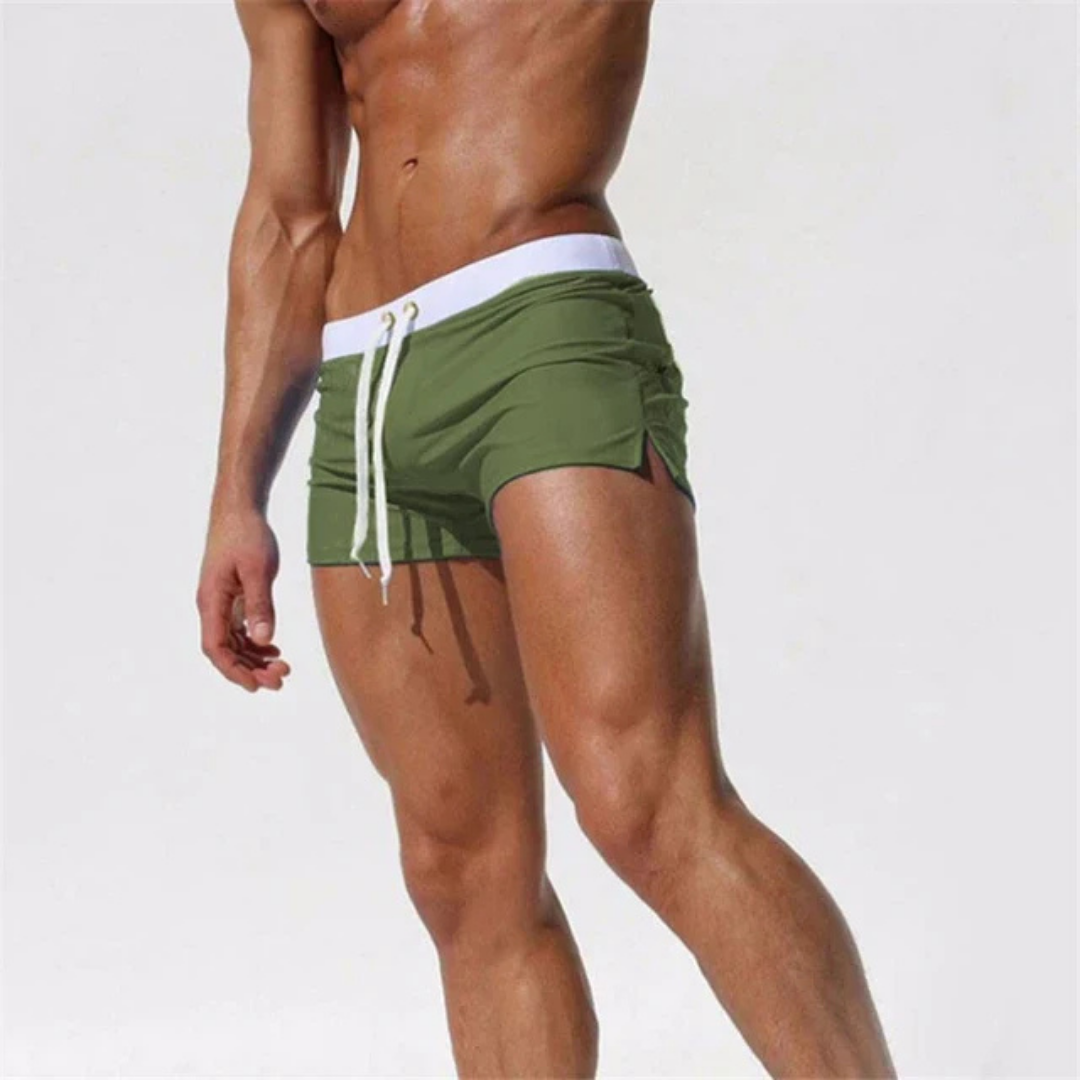 Marlo | Men's Quick-Dry Drawstring Swim Trunks
