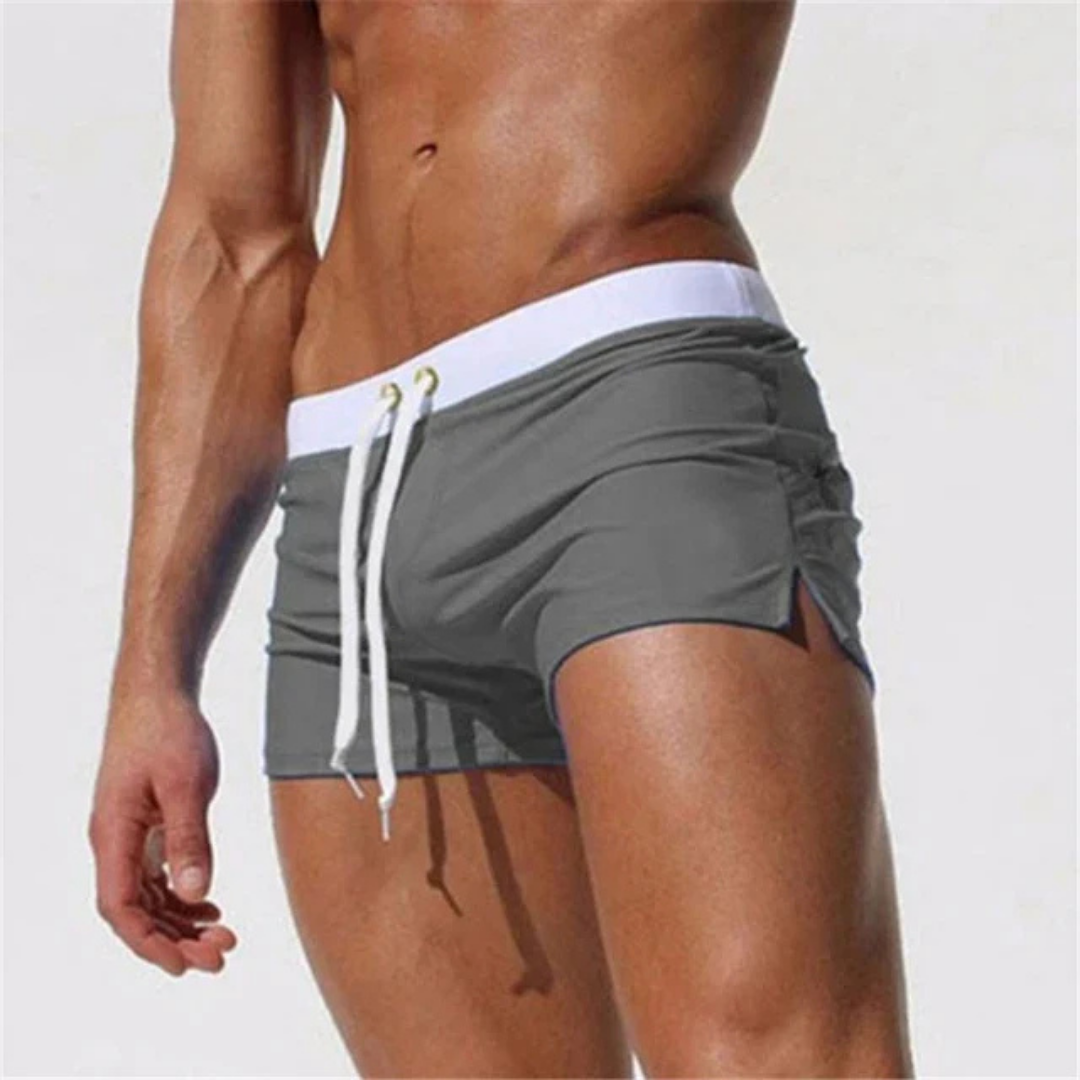 Marlo | Men's Quick-Dry Drawstring Swim Trunks