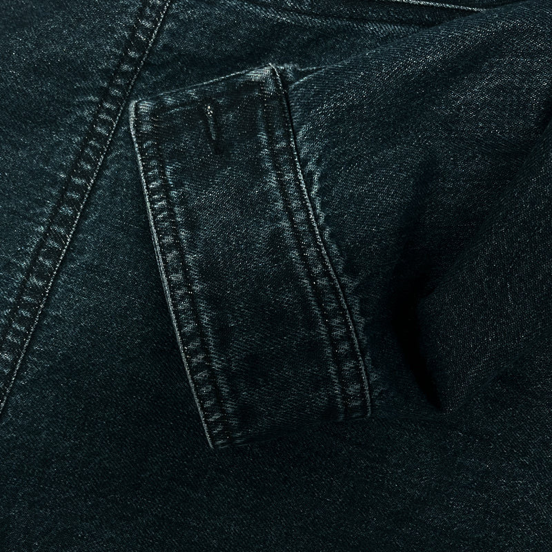 Craig |  Men's Vintage Stand Collar Denim Jacket