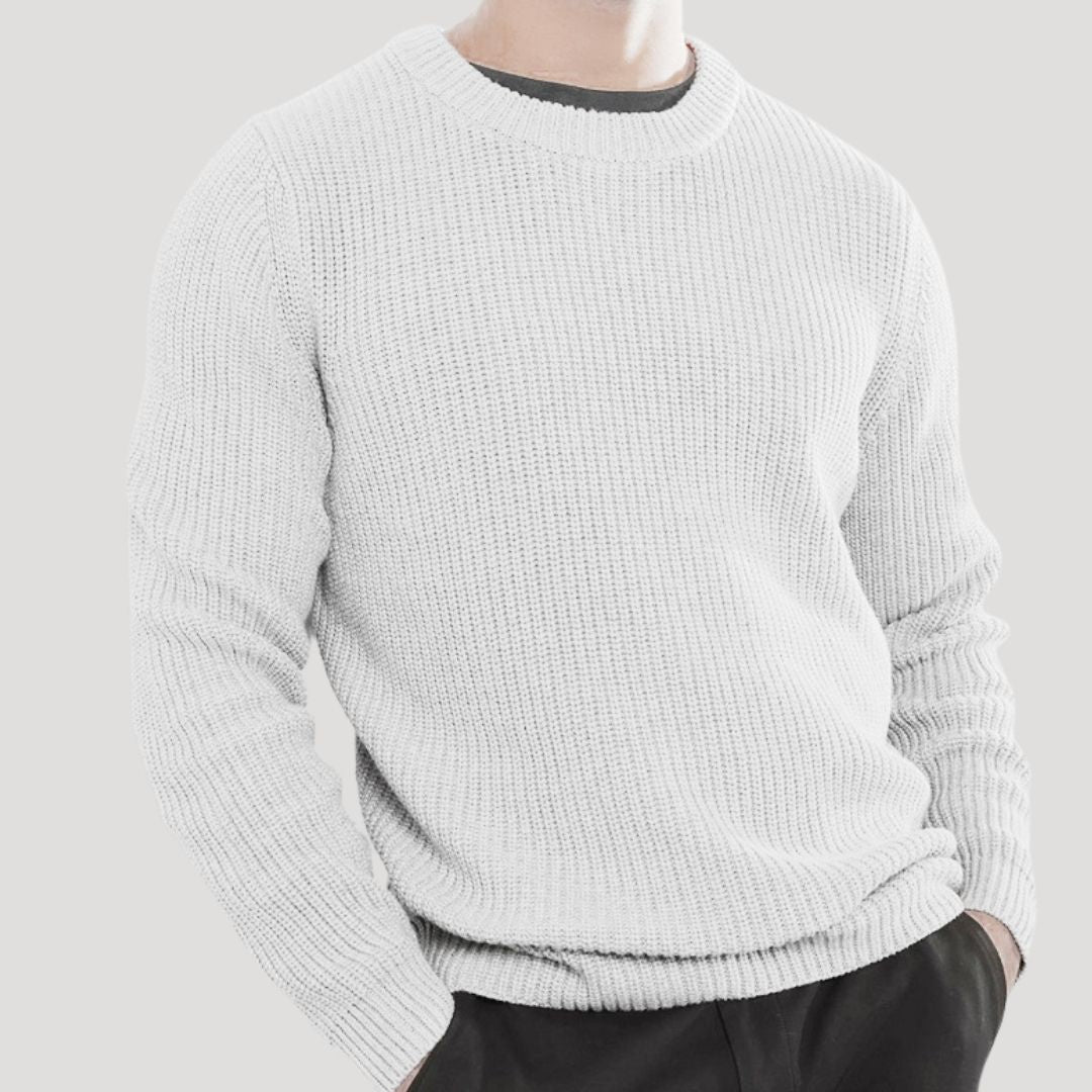 Shane | Men's Wool Blend Crew Neck Winter Sweater