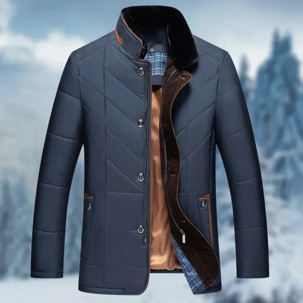 Jake | Men's Classic Quilted Warm Winter Jacket