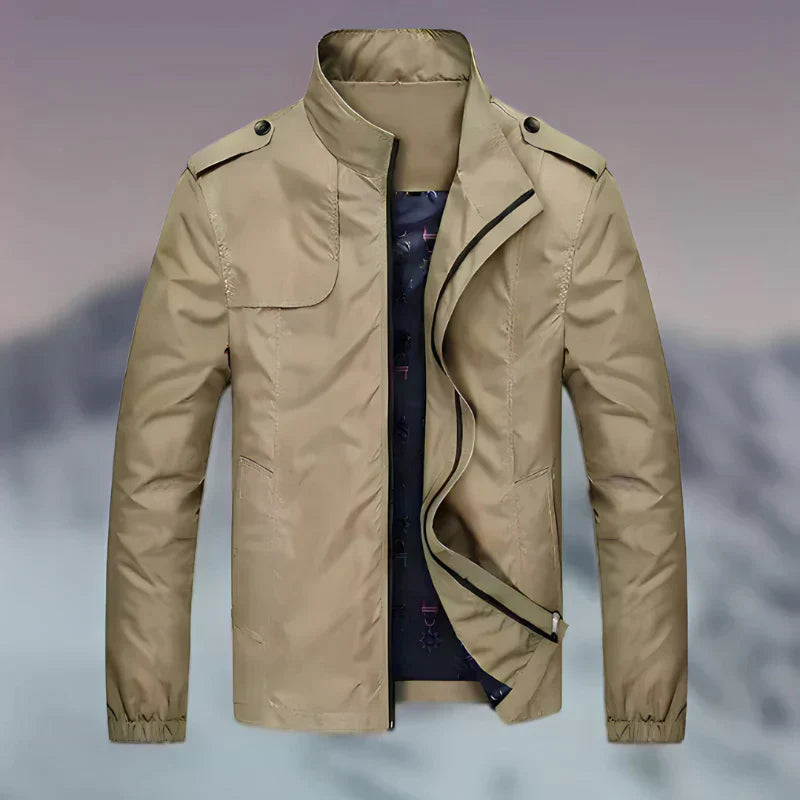 Jerick | Men's Lightweight Zip-Up Bomber Jacket