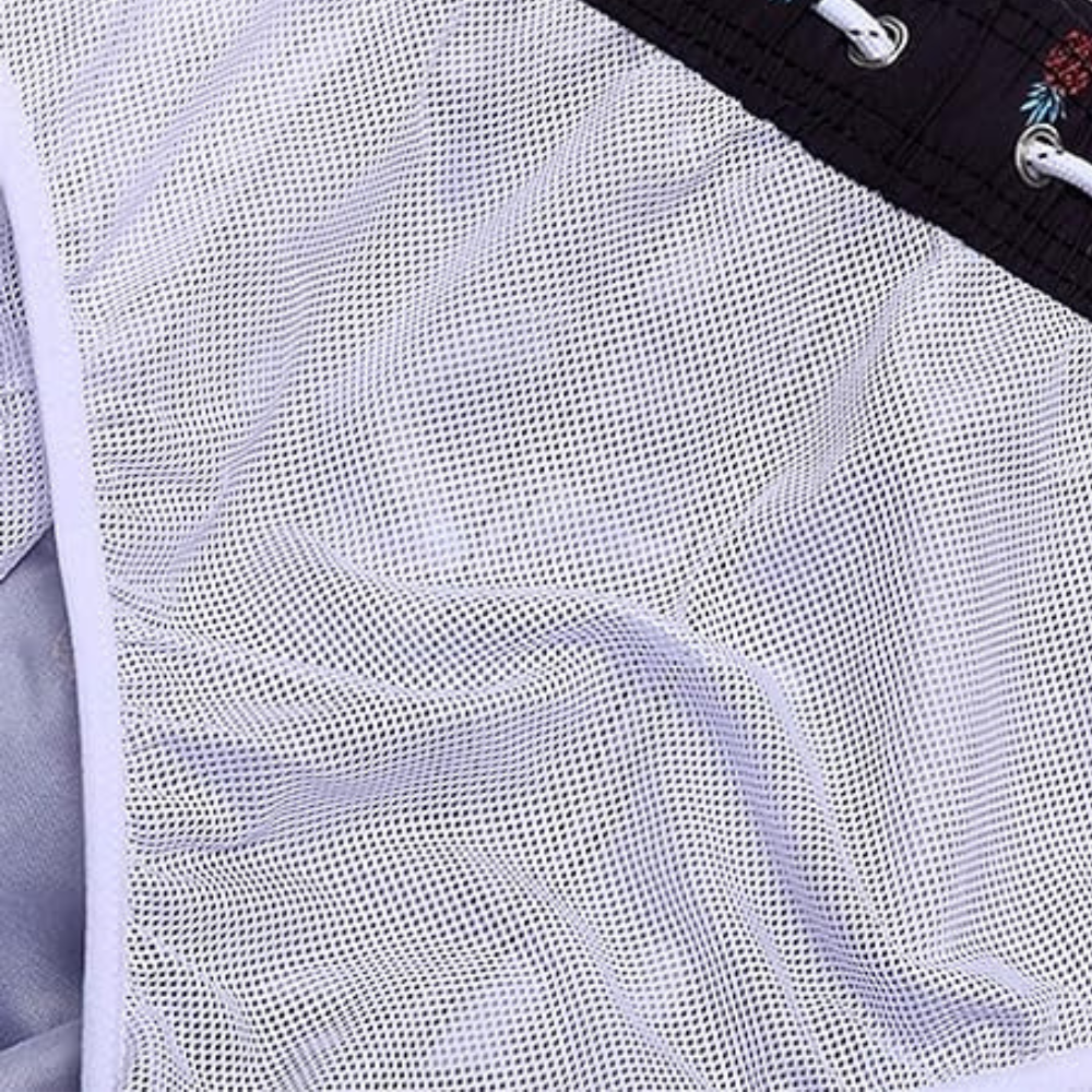 Sunny | Men's Patterned Quick-Dry Swim Shorts
