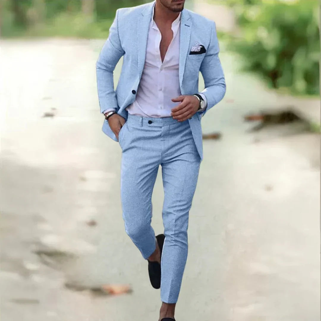 August | Men's Slim Fit Two-Piece Suit