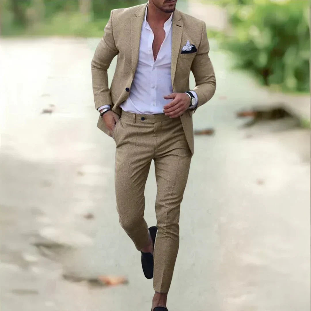 August | Men's Slim Fit Two-Piece Suit