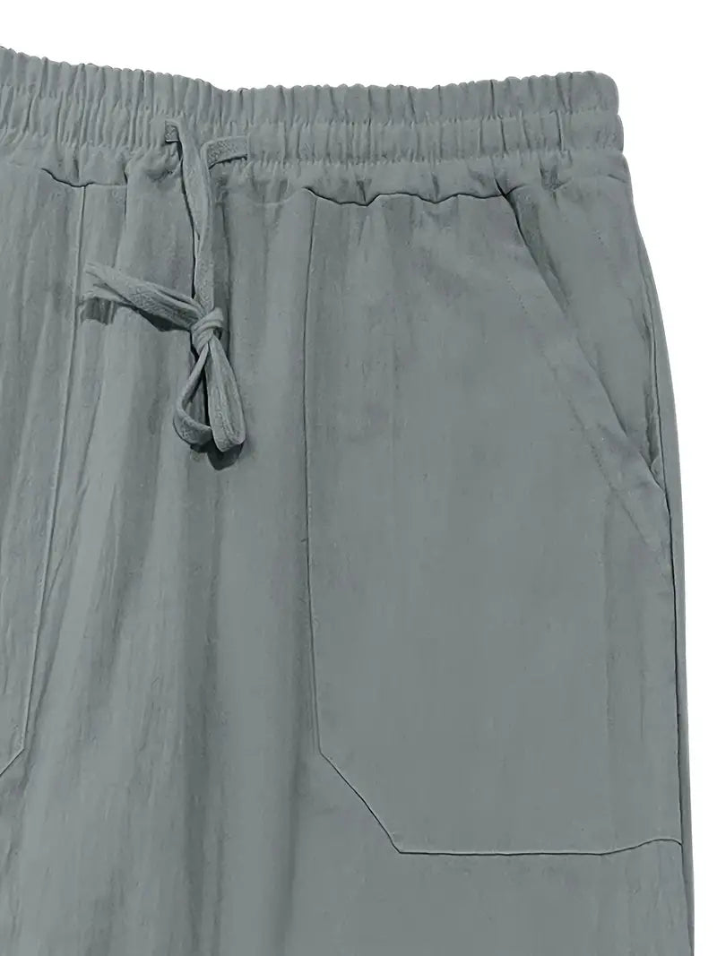 Amo | Men's Breathable Summer Pants with Pockets