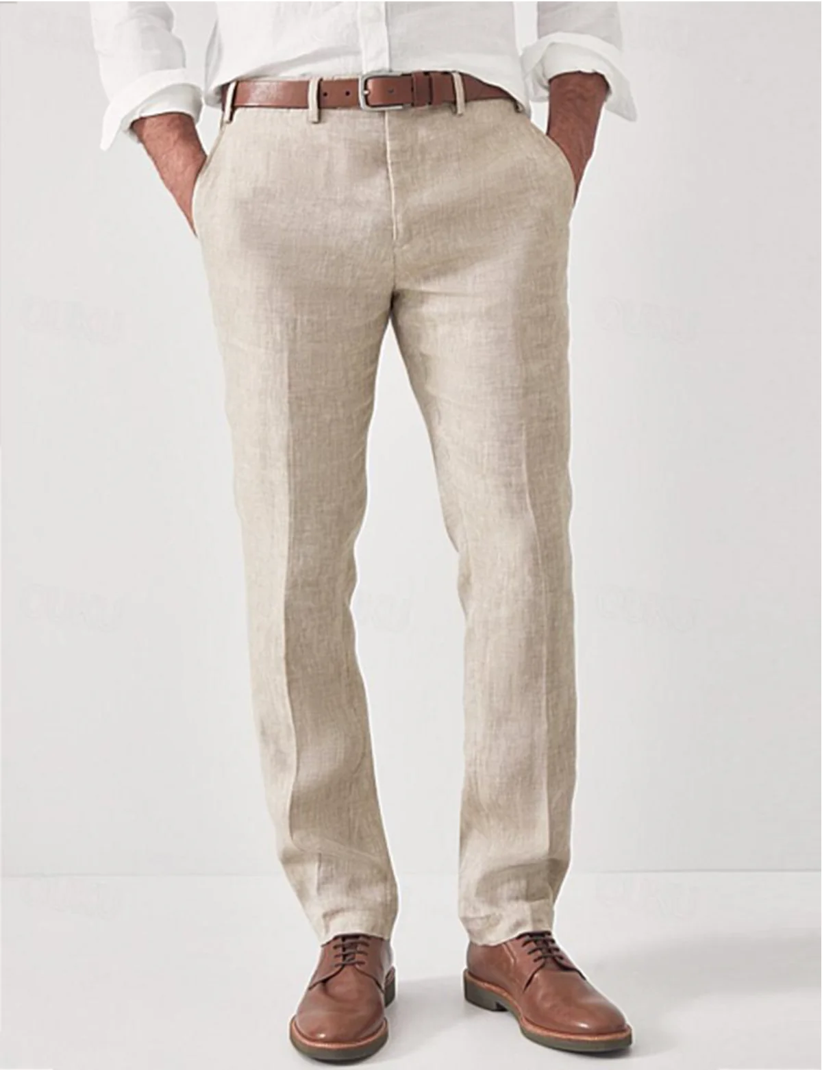 Chad | Men's Summer Linen Dress Pants