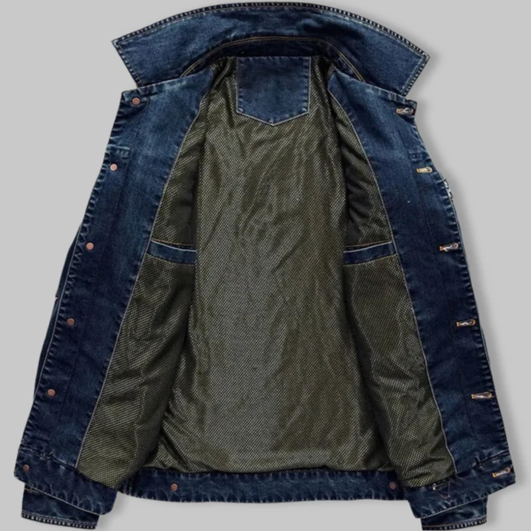 Inigo | Men's Tailored Casual Denim Jacket