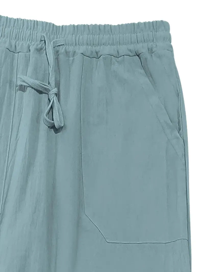 Amo | Men's Breathable Summer Pants with Pockets