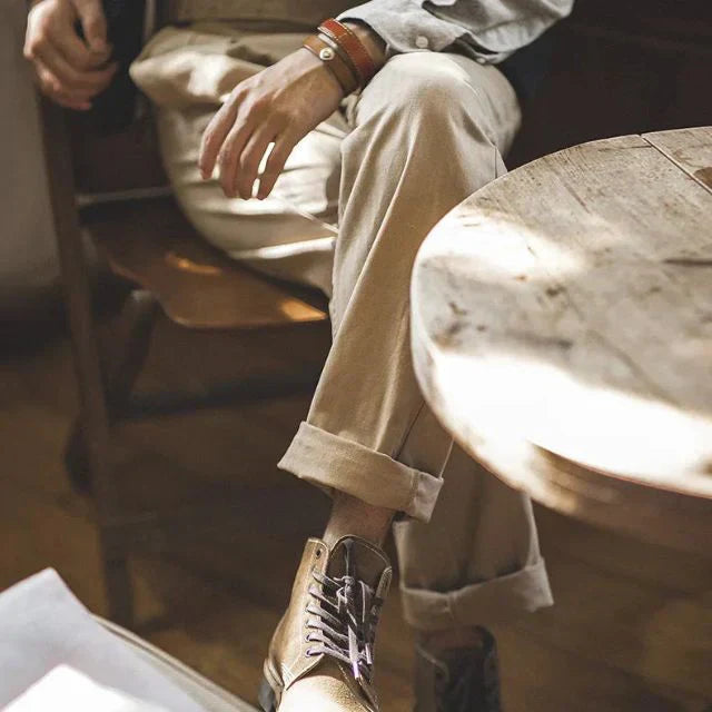 Luther | Men's High-Waisted Gurkha Trousers